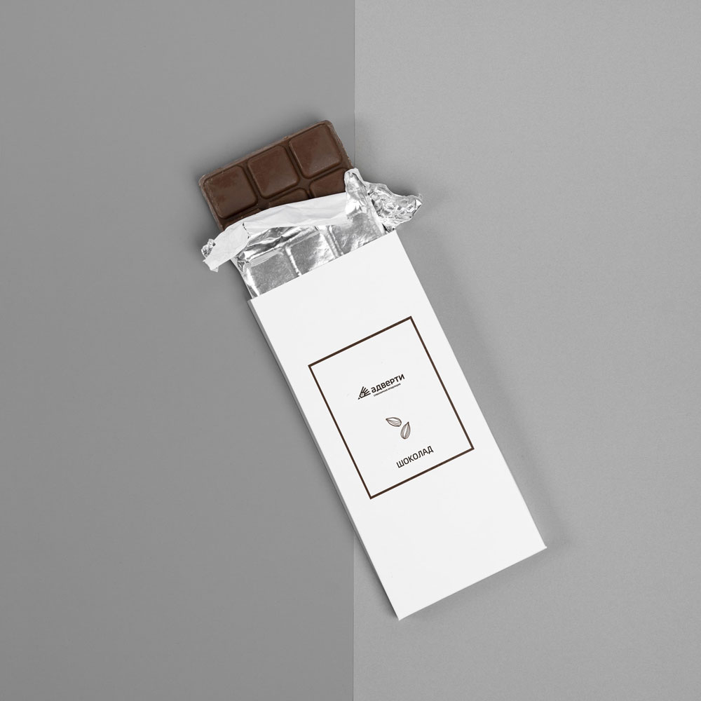 Шоколадки с надписями на заказ в Москве: печать логотипов на шоколаде